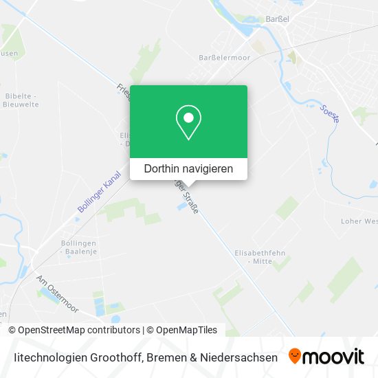 Iitechnologien Groothoff Karte