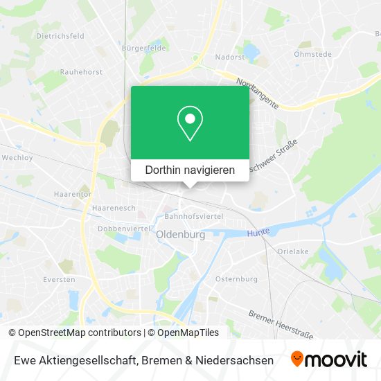 Ewe Aktiengesellschaft Karte