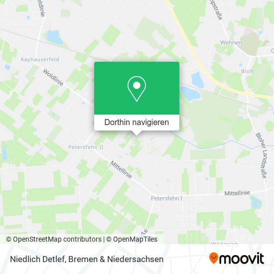 Niedlich Detlef Karte