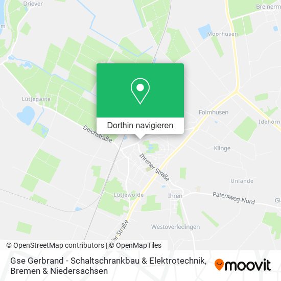 Gse Gerbrand - Schaltschrankbau & Elektrotechnik Karte