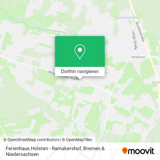 Ferienhaus Holsten - Ramakershof Karte