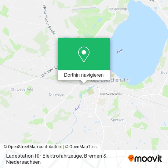 Ladestation für Elektrofahrzeuge Karte
