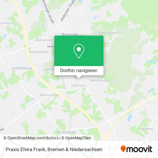 Praxis Elvira Frank Karte