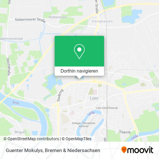 Guenter Mokulys Karte