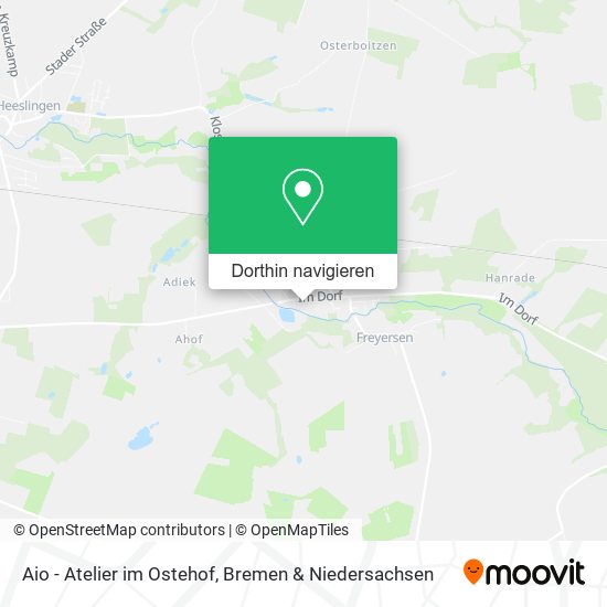 Aio - Atelier im Ostehof Karte