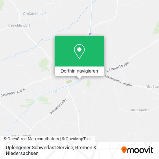 Uplengener Schwerlast Service Karte