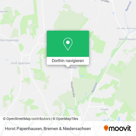 Horst Papenhausen Karte