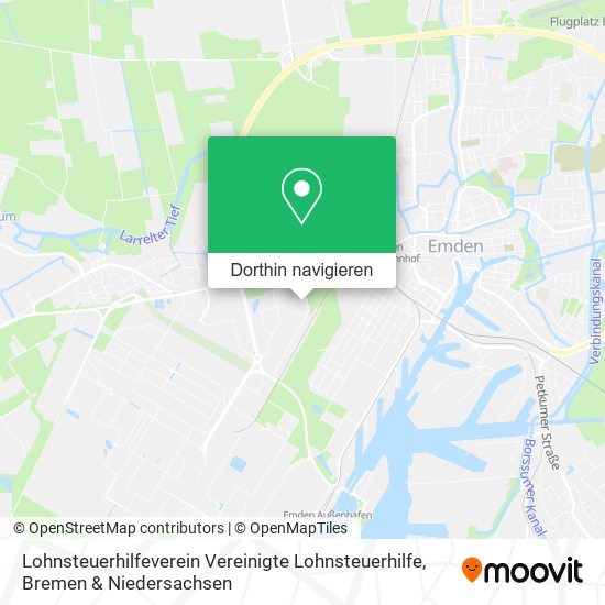 Lohnsteuerhilfeverein Vereinigte Lohnsteuerhilfe Karte
