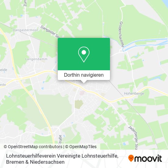 Lohnsteuerhilfeverein Vereinigte Lohnsteuerhilfe Karte