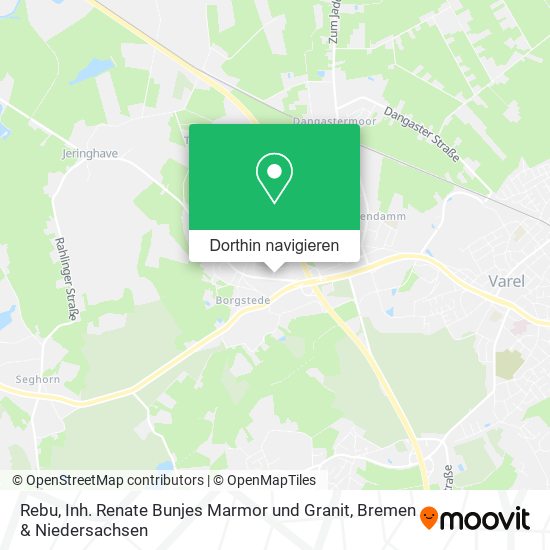 Rebu, Inh. Renate Bunjes Marmor und Granit Karte