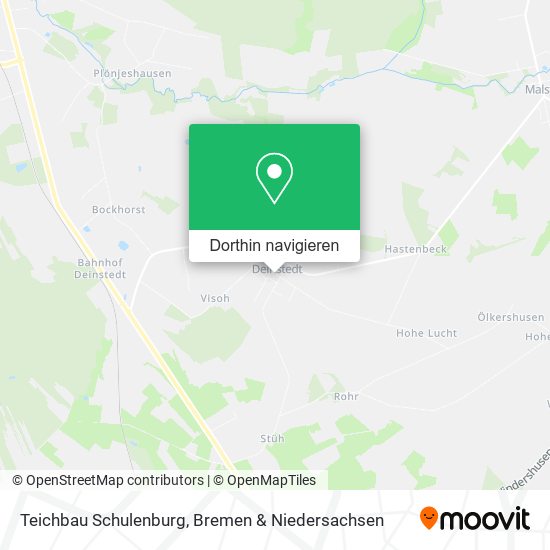 Teichbau Schulenburg Karte
