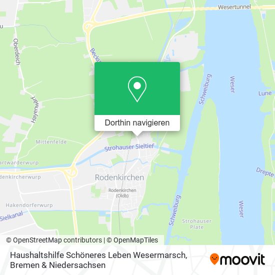 Haushaltshilfe Schöneres Leben Wesermarsch Karte