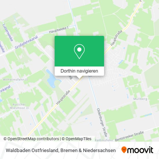 Waldbaden Ostfriesland Karte