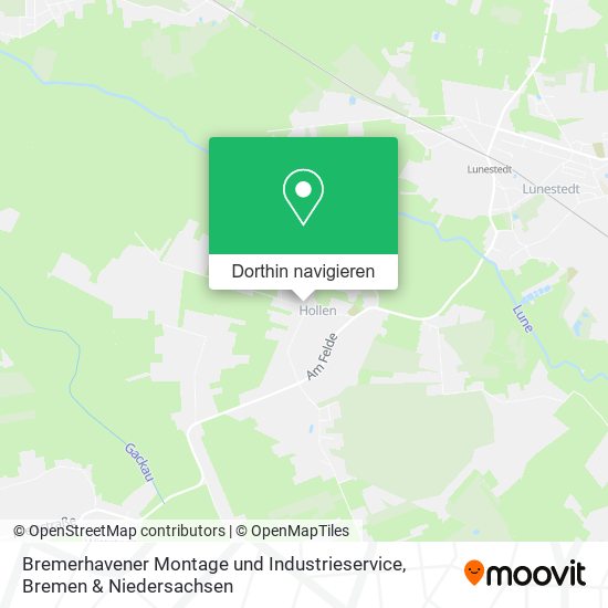Bremerhavener Montage und Industrieservice Karte
