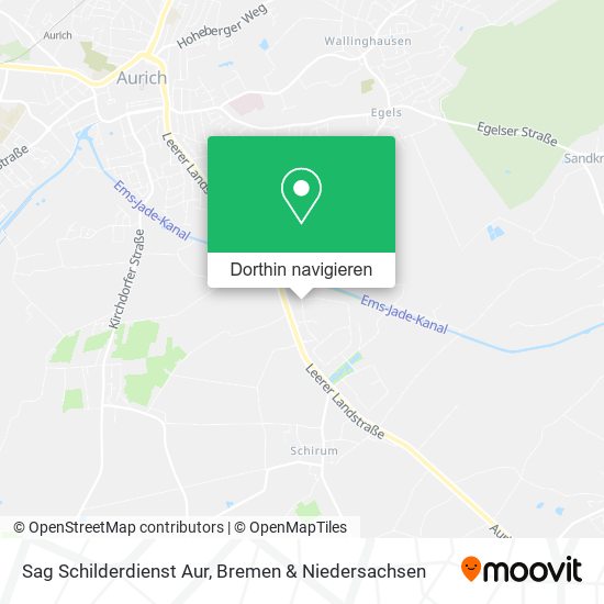 Sag Schilderdienst Aur Karte