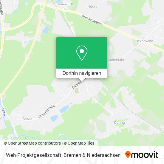 Weh-Projektgesellschaft Karte