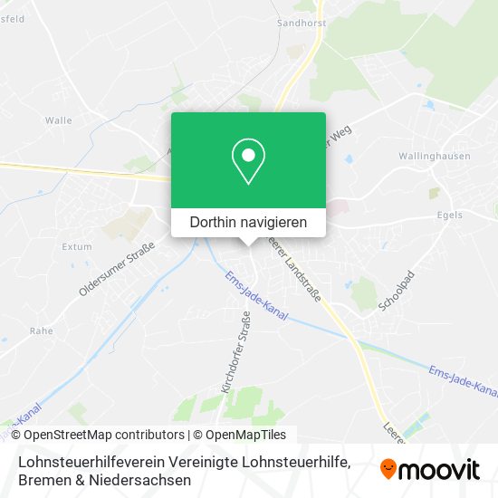 Lohnsteuerhilfeverein Vereinigte Lohnsteuerhilfe Karte