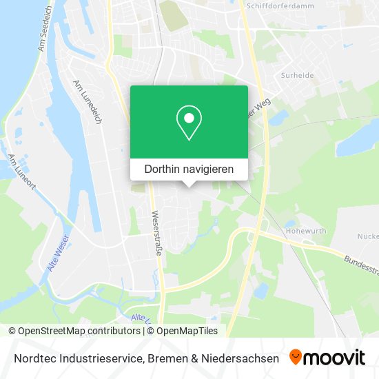 Nordtec Industrieservice Karte