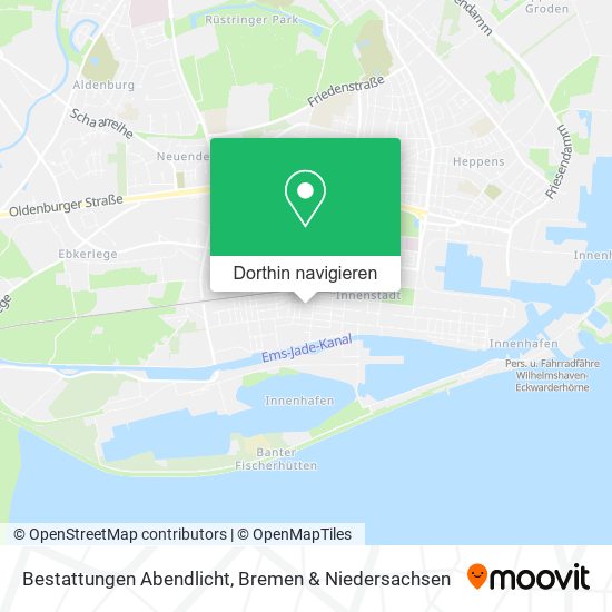 Bestattungen Abendlicht Karte