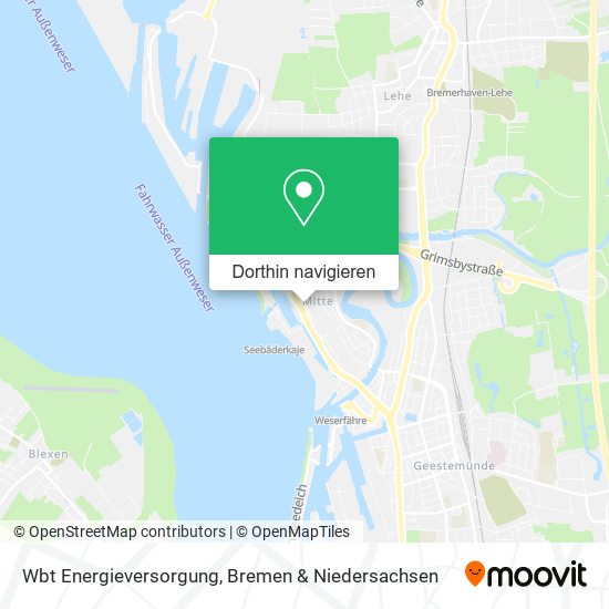 Wbt Energieversorgung Karte