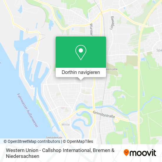Western Union - Callshop International Karte