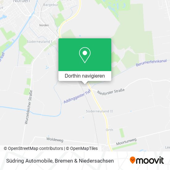 Südring Automobile Karte