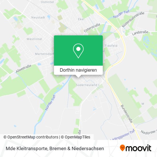 Mde Kleitransporte Karte