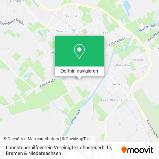 Lohnsteuerhilfeverein Vereinigte Lohnsteuerhilfe Karte