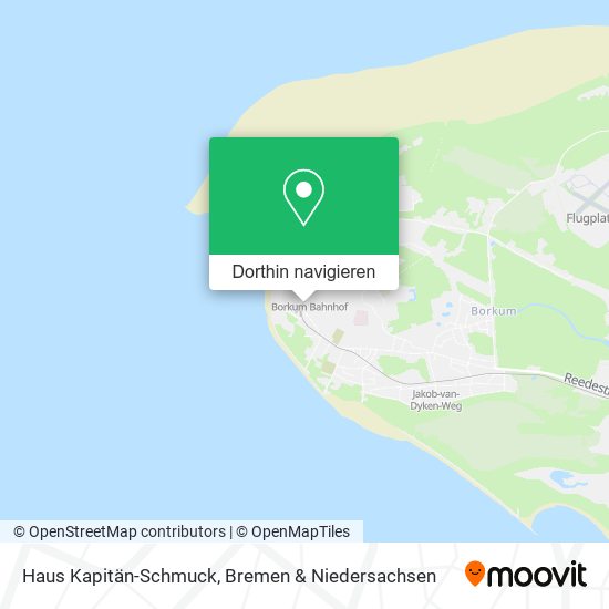 Haus Kapitän-Schmuck Karte