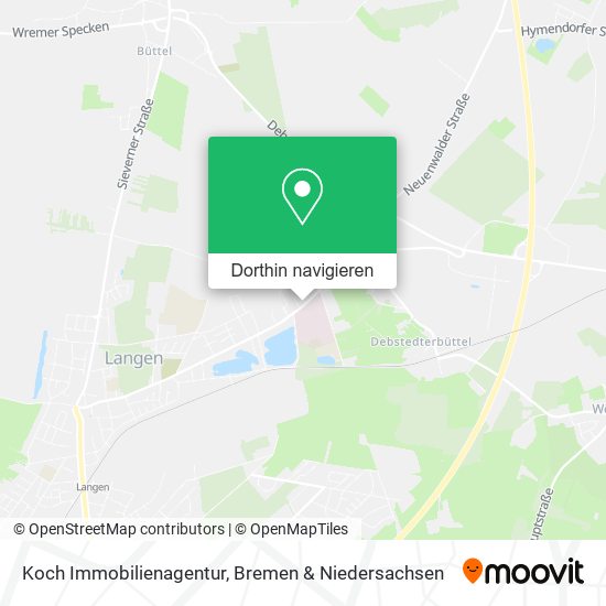 Koch Immobilienagentur Karte