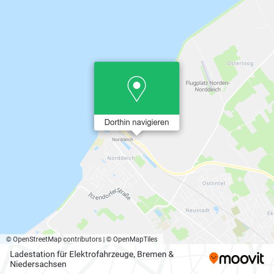 Ladestation für Elektrofahrzeuge Karte