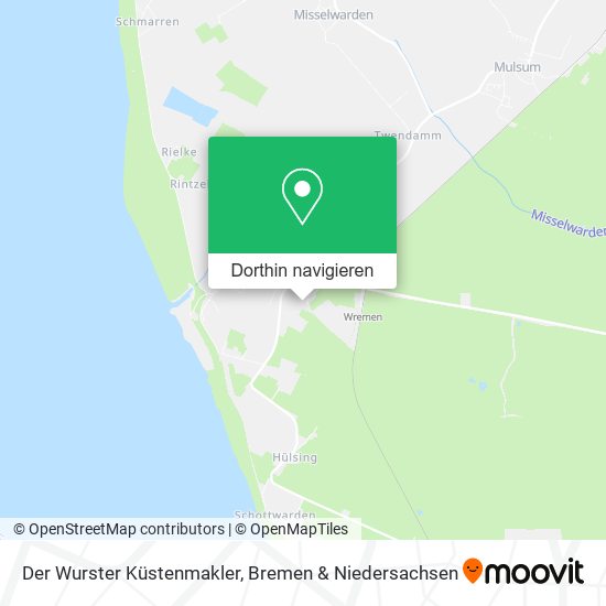 Der Wurster Küstenmakler Karte