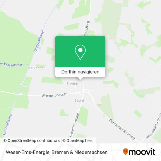 Weser-Ems-Energie Karte