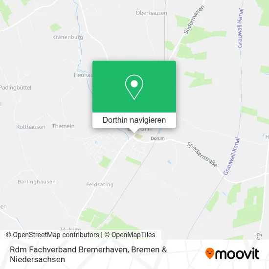 Rdm Fachverband Bremerhaven Karte