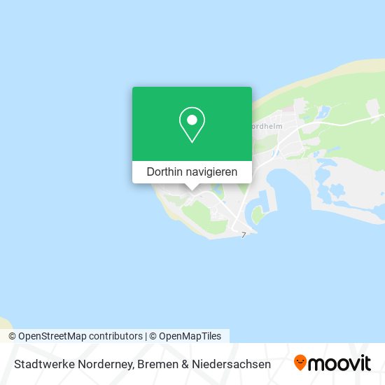 Stadtwerke Norderney Karte