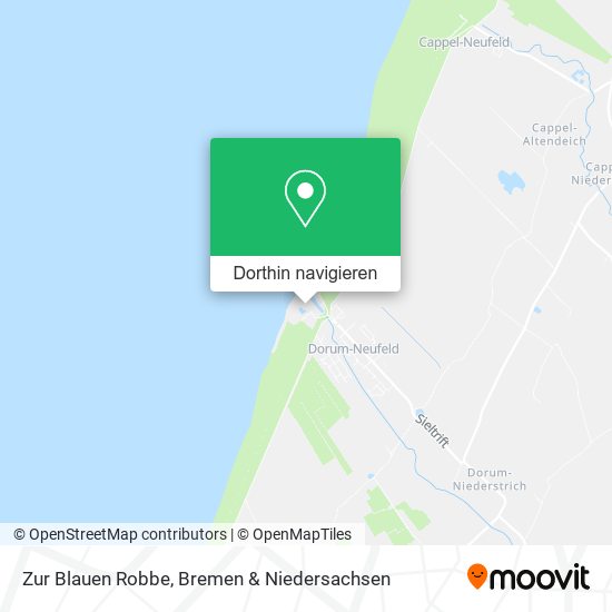 Zur Blauen Robbe Karte