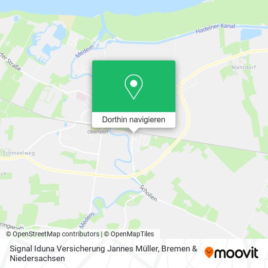 Signal Iduna Versicherung Jannes Müller Karte