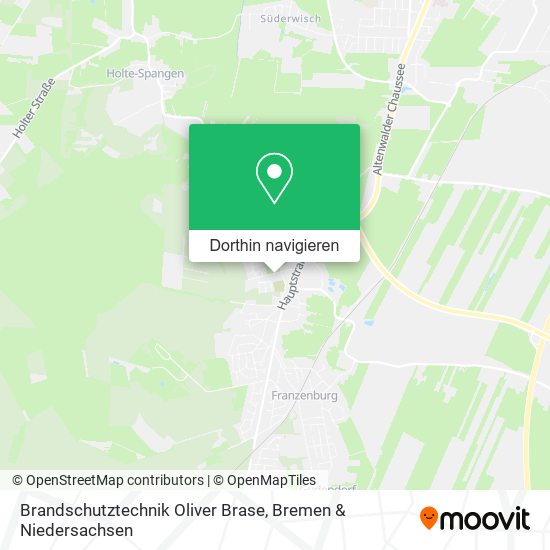 Brandschutztechnik Oliver Brase Karte