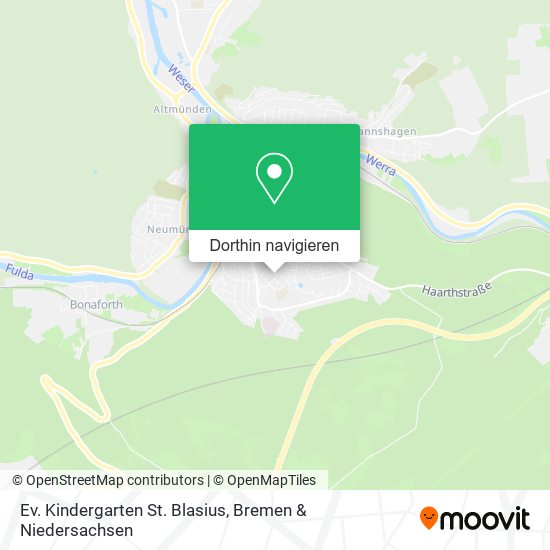 Ev. Kindergarten St. Blasius Karte