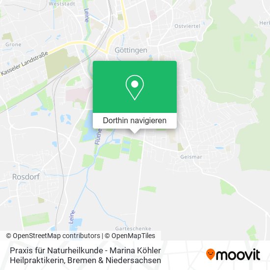 Praxis für Naturheilkunde - Marina Köhler Heilpraktikerin Karte