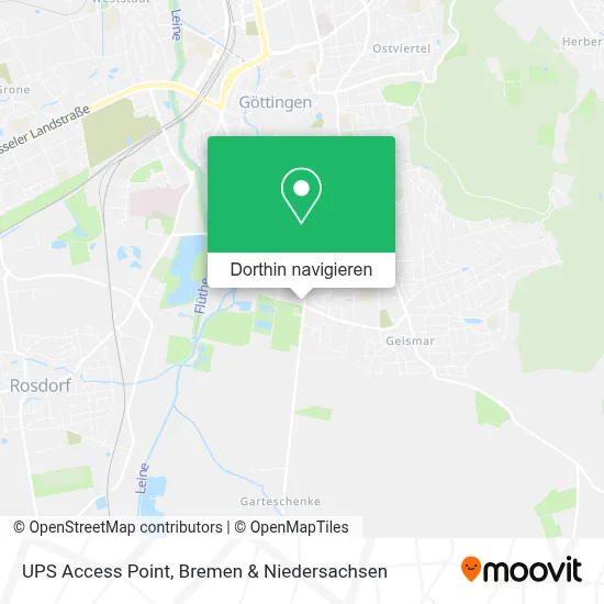 UPS Access Point Karte