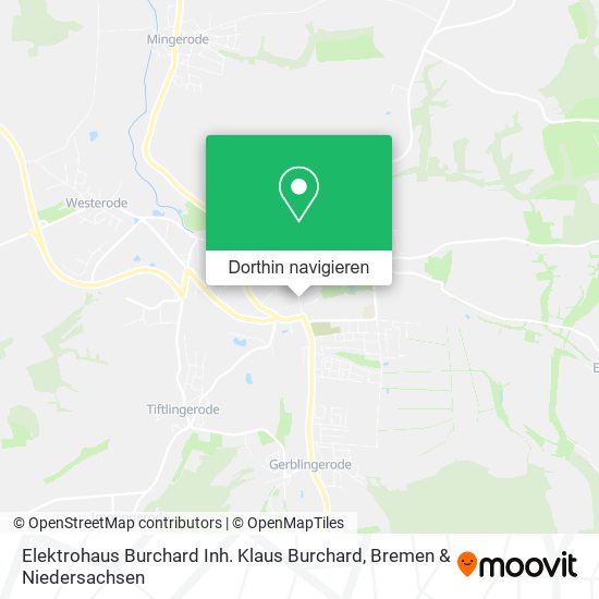 Elektrohaus Burchard Inh. Klaus Burchard Karte