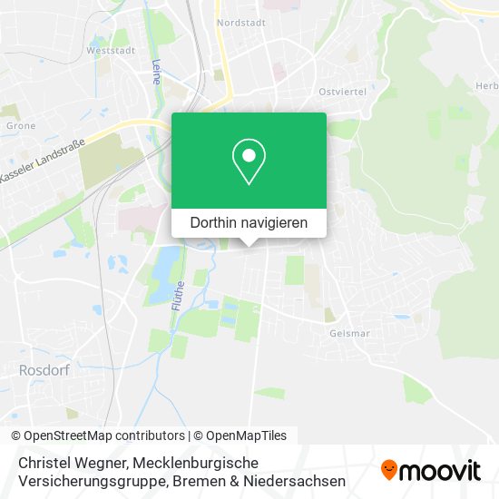 Christel Wegner, Mecklenburgische Versicherungsgruppe Karte