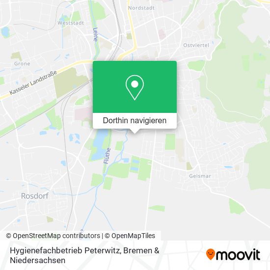 Hygienefachbetrieb Peterwitz Karte