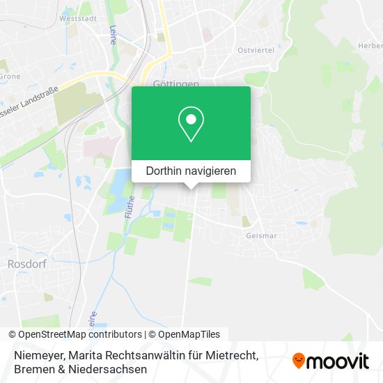 Niemeyer, Marita Rechtsanwältin für Mietrecht Karte