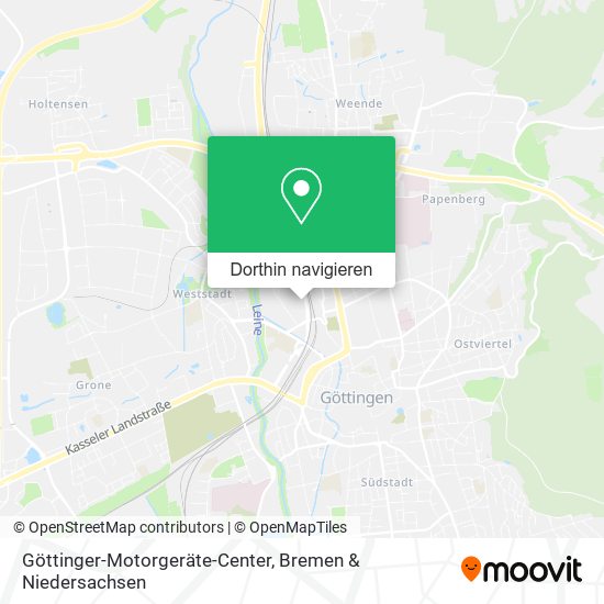 Göttinger-Motorgeräte-Center Karte
