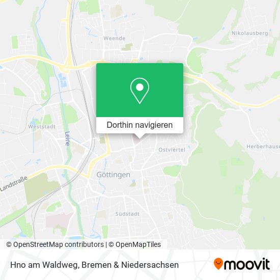 Hno am Waldweg Karte