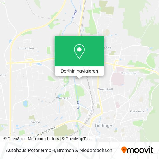 Autohaus Peter GmbH Karte