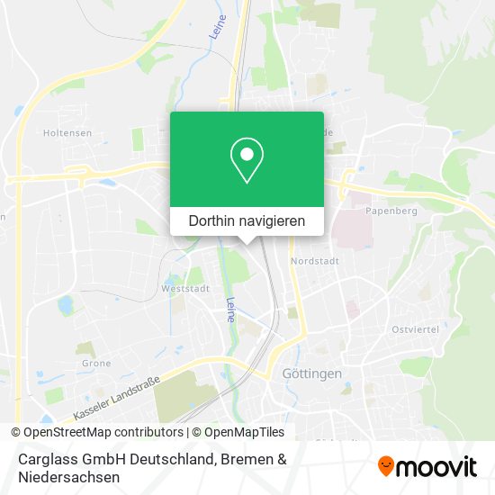 Carglass GmbH Deutschland Karte