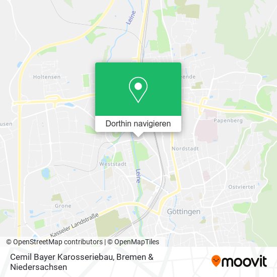 Cemil Bayer Karosseriebau Karte